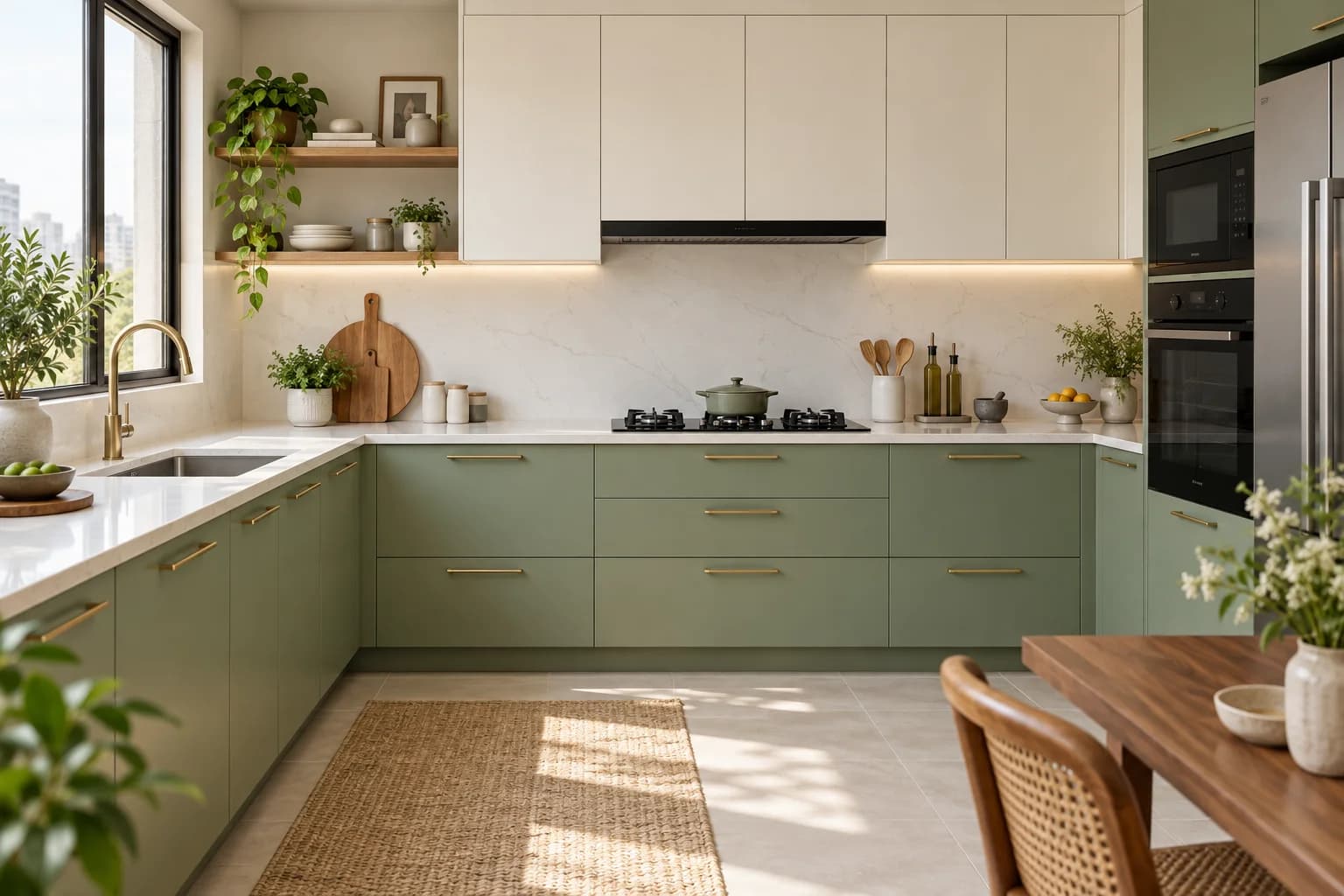 Thoughtful materials and practical detailing in a Serein kitchen concept